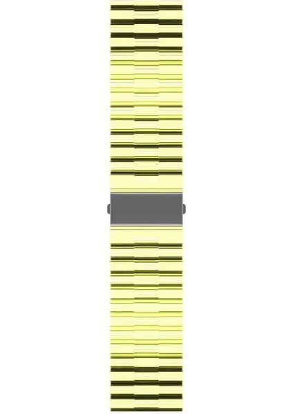 Huawei Gt2 46MM Uyumlu Krd-27 22MM Kordon Zore - Sarı