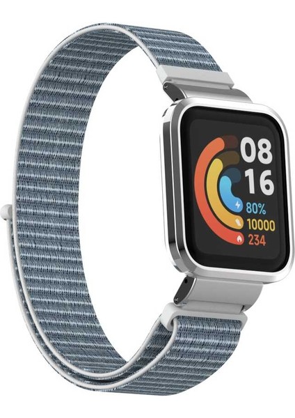 Xiaomi Redmi Watch (Mi Watch Lite) Uyumlu Krd-61 Hasır Kordon Zore - NO11