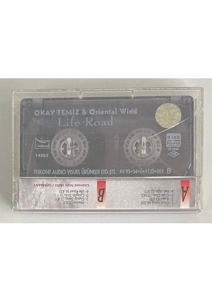 Okay Temiz - Oriental Wind Life Road Kaset fiyatları