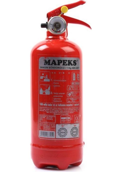 Trafik ve Ilk Yardım Seti - Muayene Uyumlu 1 kg Araç Yangın Tüpü - 2 Adet Reflektör - Silver Pack fiyatları