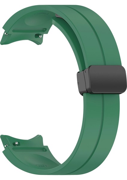 Galaxy Watch 4 44MM Uyumlu Krd-84 Uyumlu Kordon Zore - Yeşil