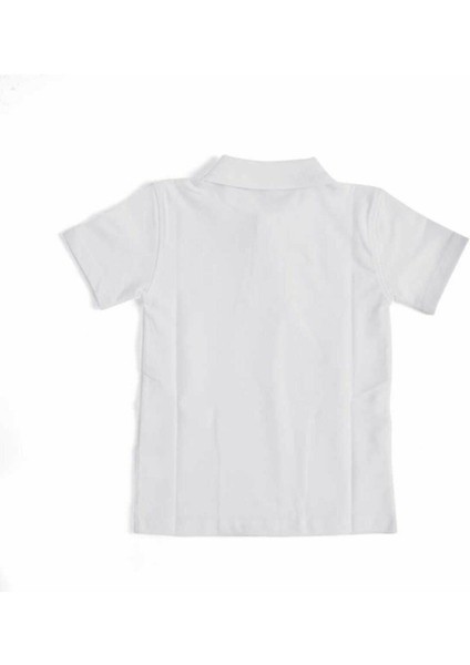 Polo Yaka Tişört Alm Kısa Kol 6-16 Yaş Çocuk Beyaz Okul Tişört/t-Shirt 9-10 Yaş fiyatları