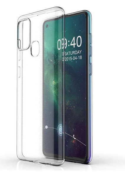 One Plus Nord N10 5g Kılıf Zore Süper Silikon Kapak-Renksiz