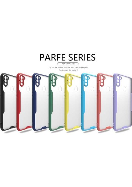 Storepgs Galaxy A11 Kılıf Parfe Kapak-Lacivert
