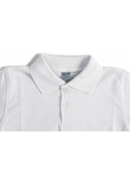 Polo Yaka Tişört Alm Kısa Kol 6-16 Yaş Çocuk Beyaz Okul Tişört/t-Shirt 15-16 Yaş modelleri