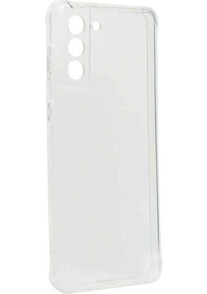 Storepgs Galaxy S21 Plus Kılıf Kamera Korumalı Nitro Anti Shock Silikon-Renksiz