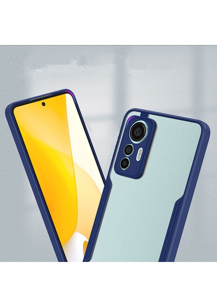 Storepgs Xiaomi Xiaomi 12 Lite Kılıf Parfe Kapak-Koyu Yeşil