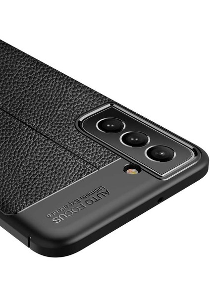 Storepgs Galaxy S22 Plus Kılıf Niss Silikon Kapak-Siyah