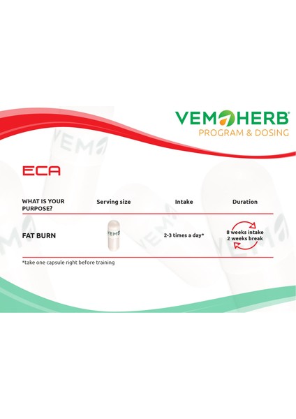 Eca Fat Burner 90 Caps.