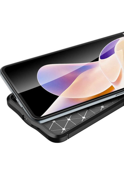 Storepgs Xiaomi Redmi Infinix Note 11 Pro Plus 5g Kılıf Niss Silikon Kapak-Siyah