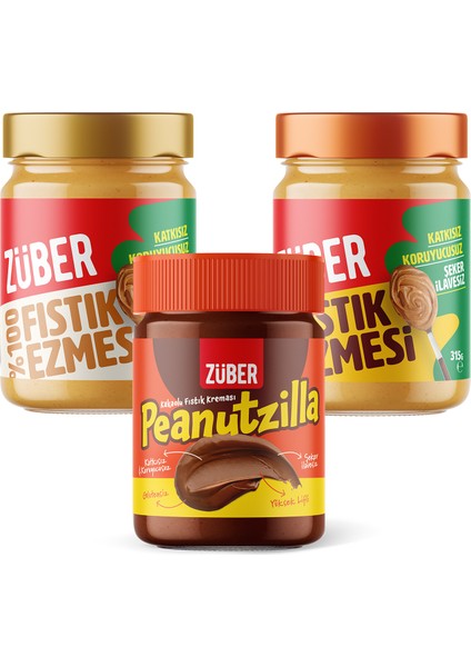 Peanutzilla X1+ Original Fıstık Ezmesi X1 + %100 Fıstık Ezmesi X1