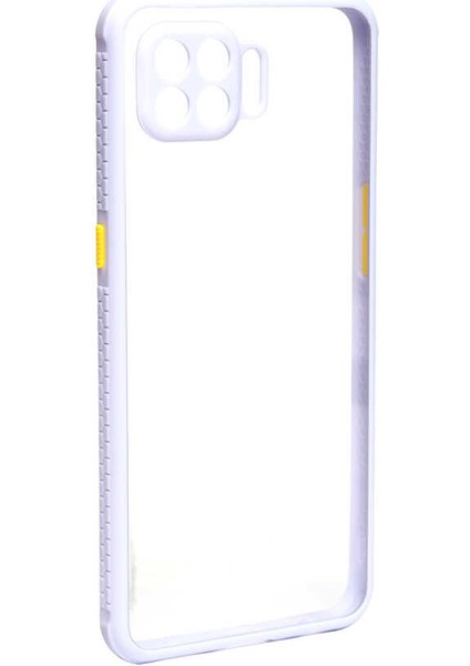 Storepgs Oppo Reno 4 Lite Kılıf ​​Kaff Kapak-Mor