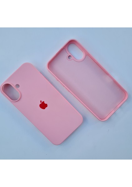 Apple iPhone 16 Plus (6.7 Inc) Uyumlu Lansman Içi Kadife Esnek Silikon Kılıf