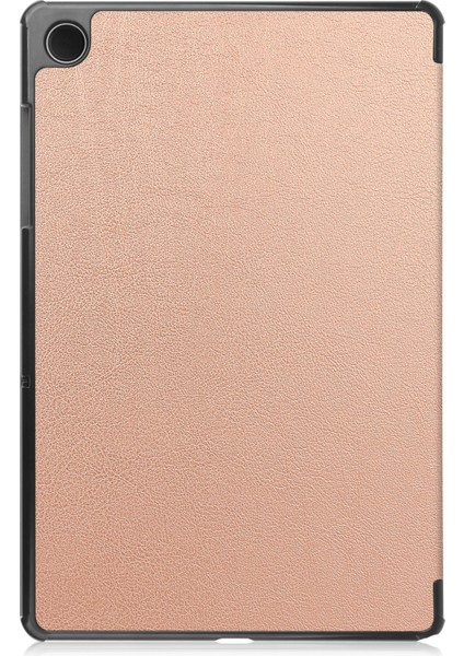 Samsung Galaxy Tab A9 Pembe Altın Için Deri Tablet Kılıfı (Yurt Dışından) fırsatları
