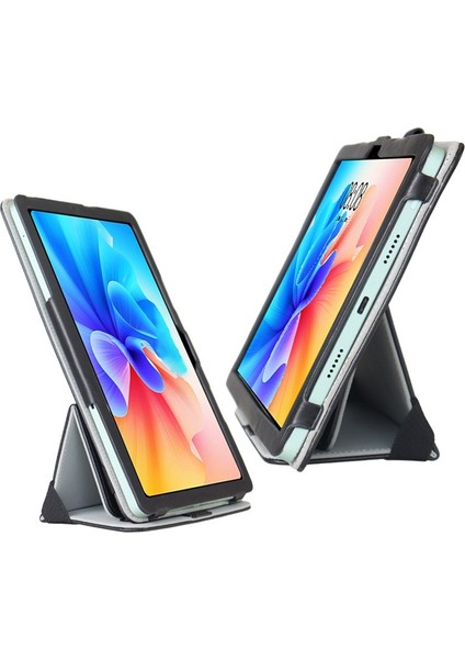 Tcl 10 Tabmax 4g Siyah Için Çıkarılabilir Deri Kılıf (Yurt Dışından)
