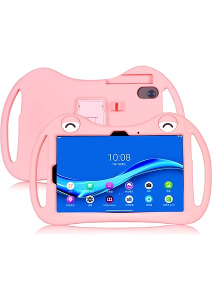 Tcl 10 Tabmax 4g Pembe Için Karikatür Silikon Tablet Kılıfı (Yurt Dışından)