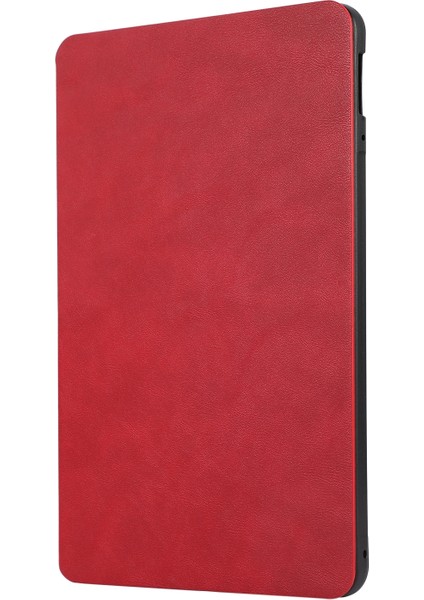 Infinix Xpad Kırmızı Için Tpu Tablet Deri Kılıf (Yurt Dışından)