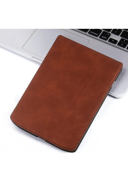 Pocketbook Inkpad 4 / Color2 /3 /PB743 Kahve Için Deri Kılıf (Yurt Dışından)