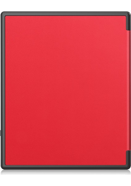 Kobo Elipsa 2e Kırmızı Deri Akıllı Tablet Kılıfı (Yurt Dışından)