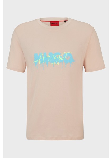 % 100 Pamuk Regular Fit Efekt Logolu T Shirt Erkek T Shirt 50515282 681 indirimleri