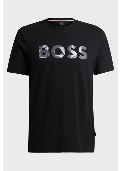 % 100 Pamuk Regular Fit Bisiklet Yaka Logolu T Shirt Erkek T Shirt 50513382 001 indirimleri