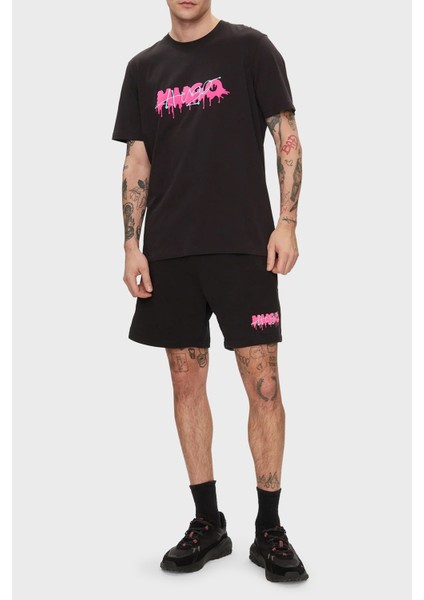 Logo Baskılı Pamuklu Relaxed Fit Yüksek Bel Short Erkek Short 50510005 001 fiyatları