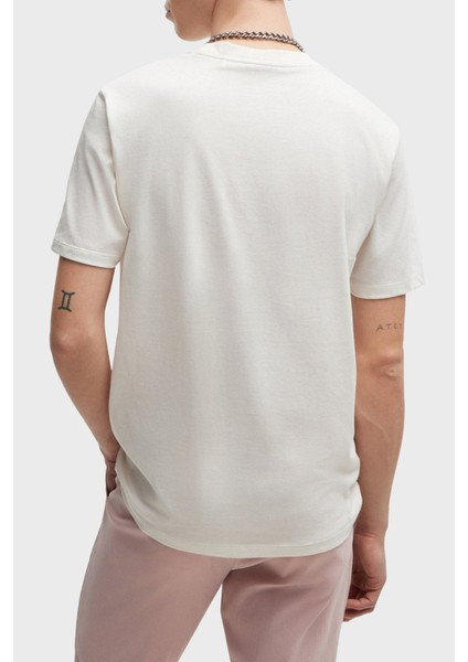 % 100 Pamuk Regular Fit Efekt Logolu T Shirt Erkek T Shirt 50515282 121 fiyatları