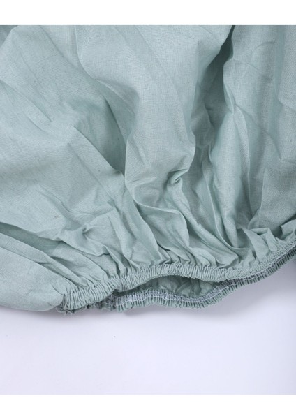 Tek Kişilik Lastikli Çarşaf Takımı I 100 x 200 I Yeşil
