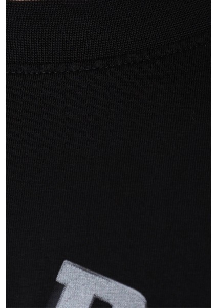 Baskılı Streç Pamuklu Relaxed Fit Bisiklet Yaka T Shirt Erkek T Shirt 50510816 001 fırsatları