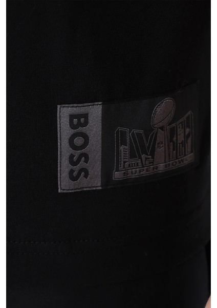 Baskılı Streç Pamuklu Relaxed Fit Bisiklet Yaka T Shirt Erkek T Shirt 50510816 001 indirimleri