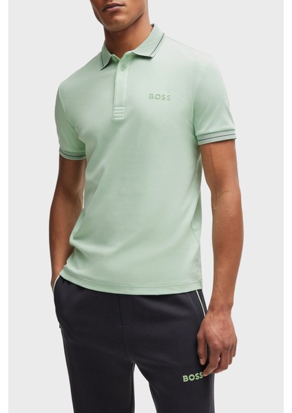 Interlok Pamuklu Slim Fit Polo Yaka T Shirt Erkek Polo Yaka T Shirt 50512892 388