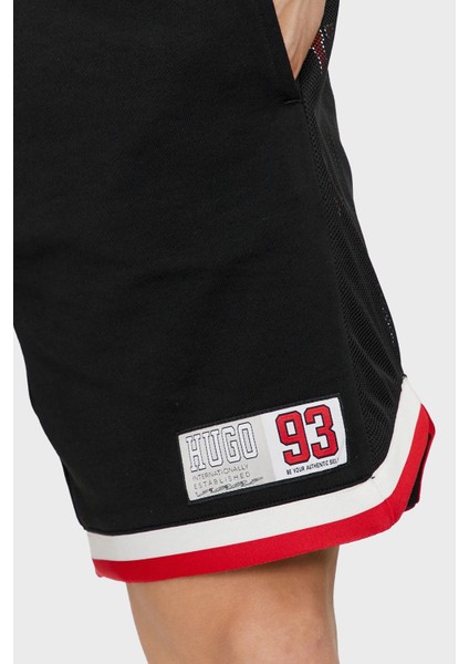 Şeritli Pamuk Relaxed Fit Normal Bel Short Erkek Short 50510163 001