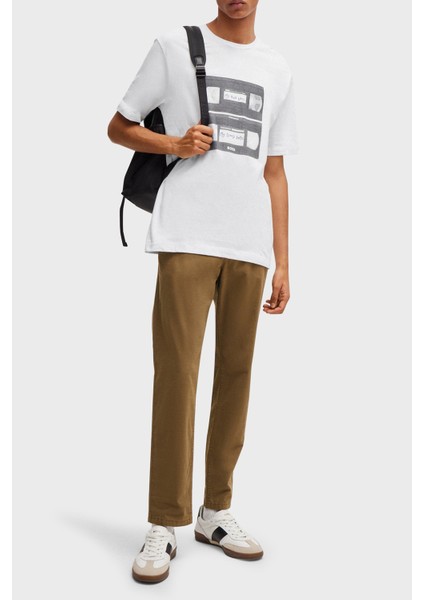 Baskılı % 100 Pamuk Regular Fit Bisiklet Yaka T Shirt Erkek T Shirt 50510021 100 modelleri