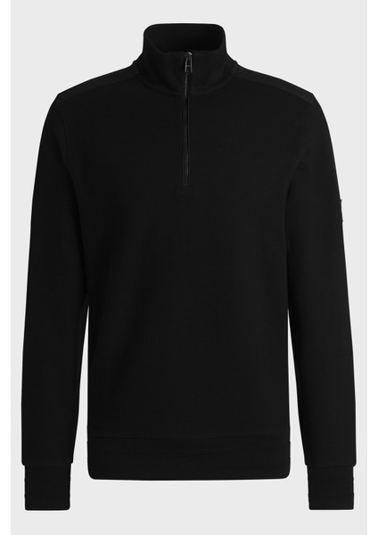 % 100 Pamuk Regular Fit Yarım Fermuarlı Dik Yaka Sweat Erkek Sweat 50524999 001