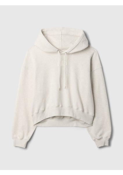Kadın Gri Gap Logo Vintage Soft Crop Sweatshirt fiyatları