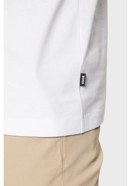 % 100 Pamuk Regular Fit Bisiklet Yaka Logolu T Shirt Erkek T Shirt 50531309 100 indirimleri