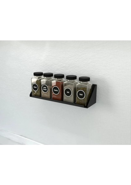 Modern Metal Baharatlık Rafı / Minimalist Tasarım Mutfak Depolama Duvar Rafı Metal Raf modelleri