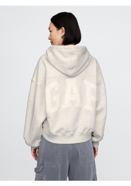 Kadın Gri Gap Logo Vintage Soft Crop Sweatshirt indirimleri