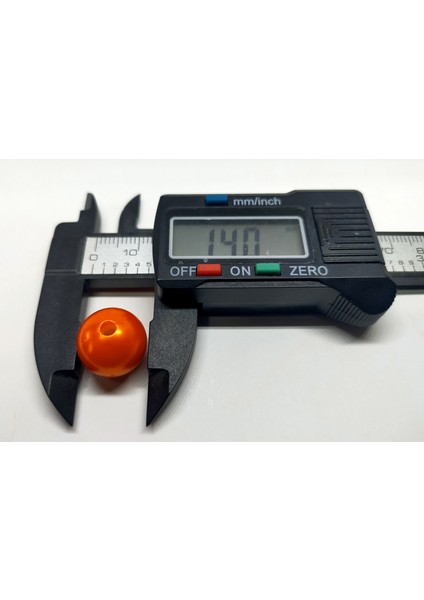 Efsane Turuncu Janjan Boncuk 14 mm (Dar Delik) modelleri