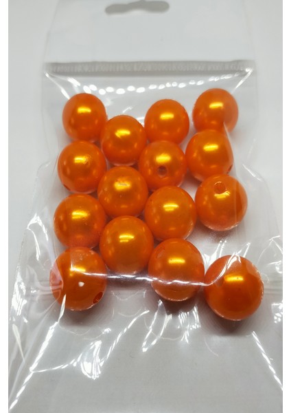 Efsane Turuncu Janjan Boncuk 14 mm (Dar Delik) fırsatları