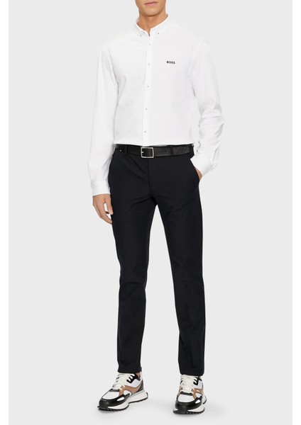 % 100 Pamuk Regular Fit Düğmeli Yaka Gömlek Erkek Gömlek 50512006 100 modelleri