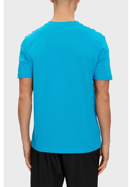 Logolu % 100 Pamuk Regular Fit Bisiklet Yaka T Shirt Erkek T Shirt 50512866 442 fiyatları