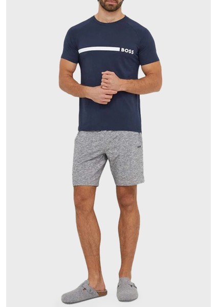 % 100 Pamuk Slim Fit Bisiklet Yaka Logolu T Shirt Erkek T Shirt 50517970 426 modelleri