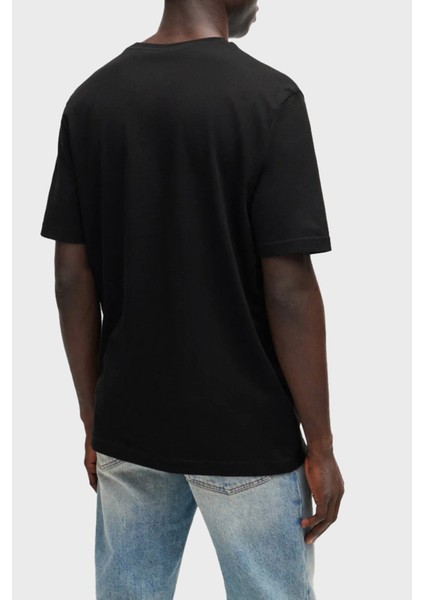 % 100 Pamuk Regular Fit Bisiklet Yaka Logolu T Shirt Erkek T Shirt 50515997 001 fiyatları