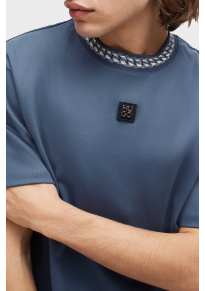 Interlok Pamuklu Relaxed Fit Bisiklet Yaka T Shirt Erkek T Shirt 50510035 462 fırsatları