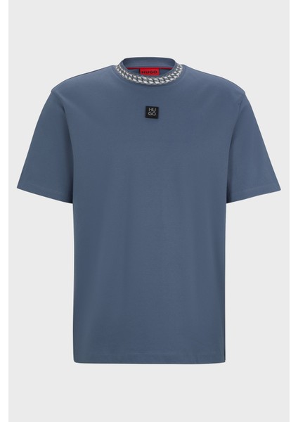 Interlok Pamuklu Relaxed Fit Bisiklet Yaka T Shirt Erkek T Shirt 50510035 462 indirimleri