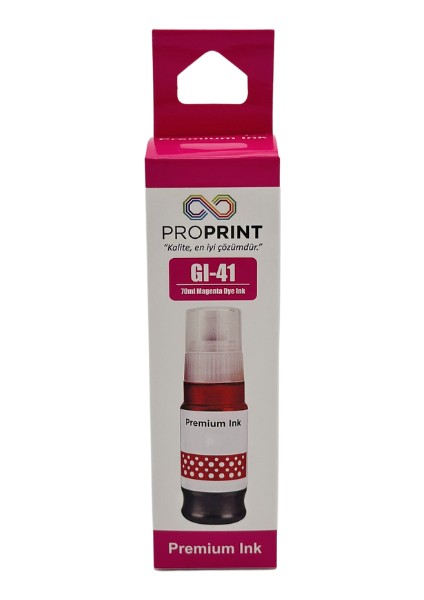 Canon G3460 Kırmızı Mürekkep 70 ml Gı-41
