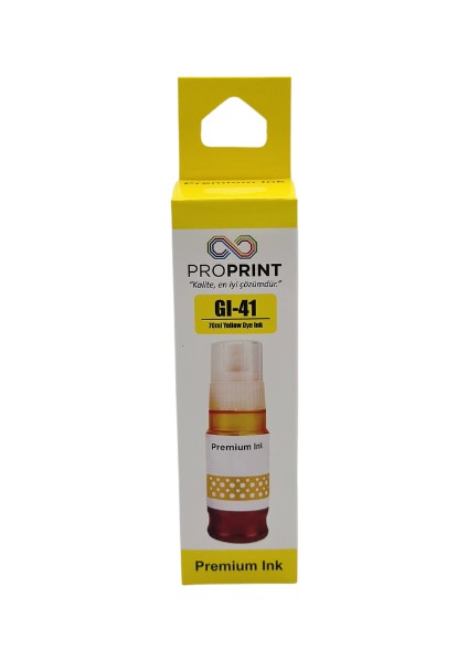 Canon G3420 Sarı Mürekkep 70 ml Gı-41