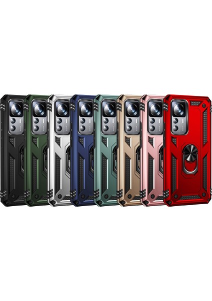 Storepgs Xiaomi Mi 12T Pro Kılıf Vega Kapak-Mavi
