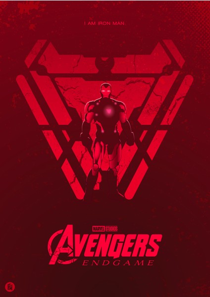 Avengers Iron Man Büyük Boy Poster 50 x 70 cm